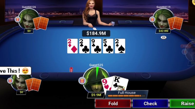 Sử dụng chiến thuật hợp lý khi chơi Poker Yo88