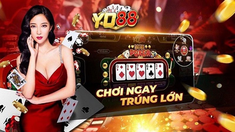 Các vòng chơi đặt cược Poker Yo88