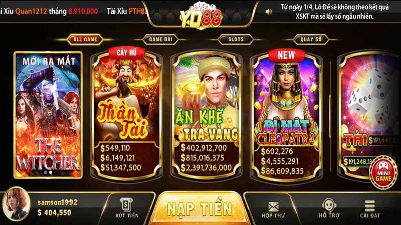 Giới thiệu Yo88 cùng với game bài hấp dẫn